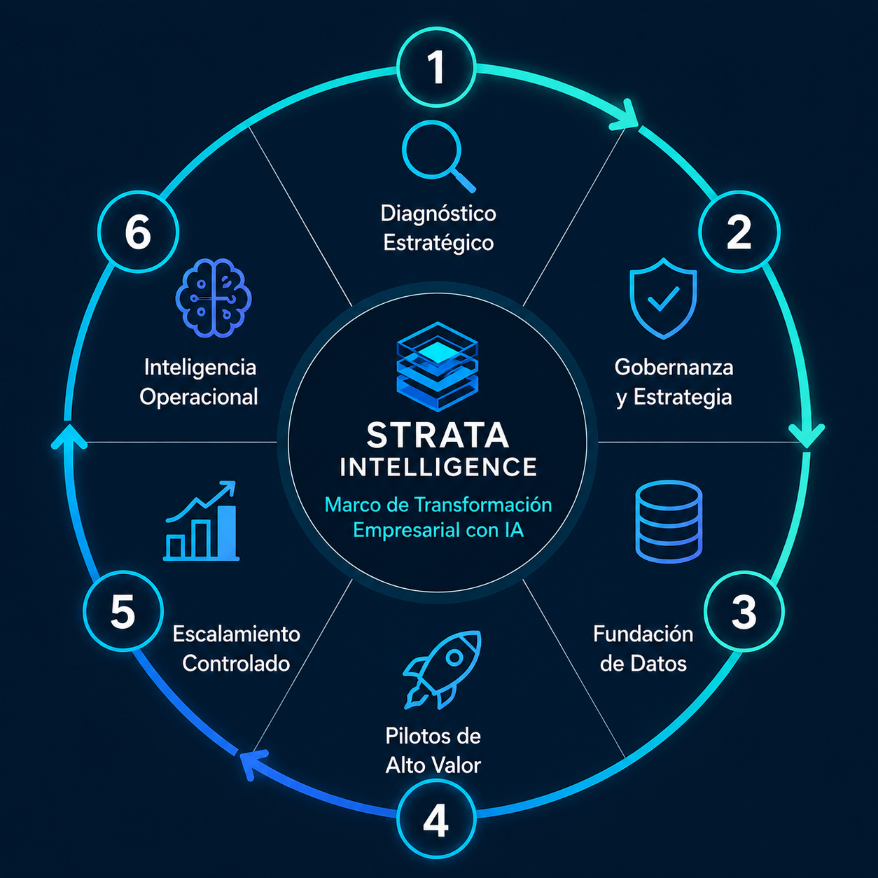 Framework de Transformación Empresarial con Inteligencia Artificial - Strata Intelligence